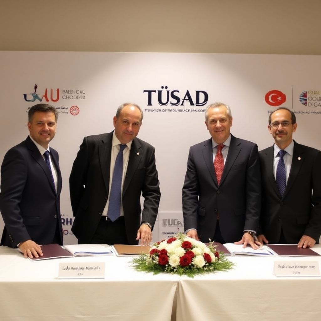 TÜSİAD İşbirliği İmza Töreni